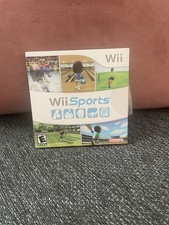 Wii Sports Original Case and Manual. No Disc.