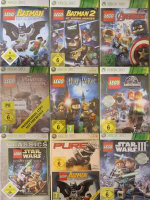 LEGO Spiele Xbox 360 Auswahl Batman, Star Wars, Harry Potter, Jurassic World