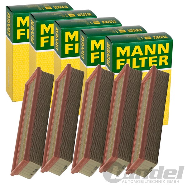 5X MANN-FILTER C 3484 Luftfilter 5-STÜCK!-image