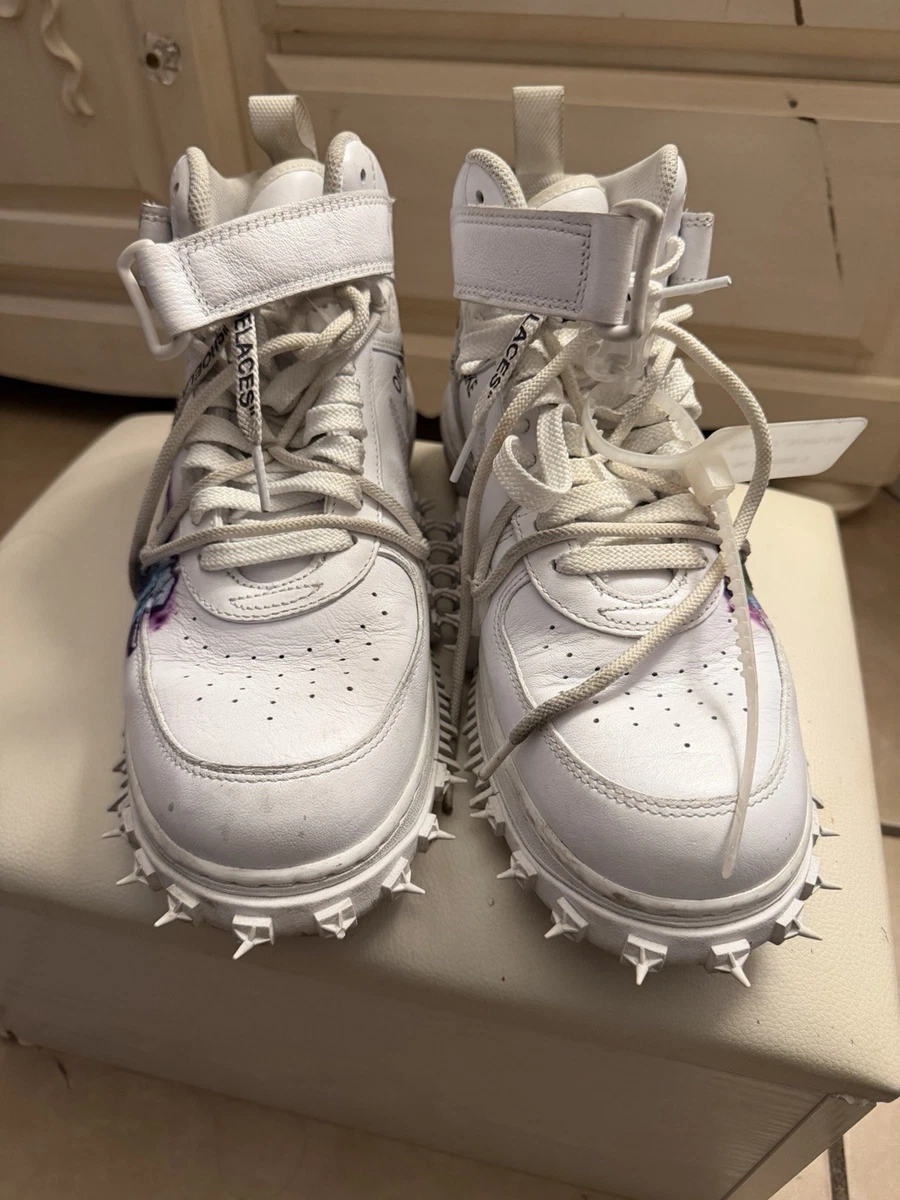 Preços baixos em Nike Off-White x Air Force 1 SP Leather Mid