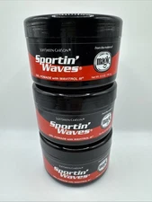Soft Sheen-Carson Sportin Waves Gel Pomade With Wavitrol III 3.5 oz. ( 3 Packs )