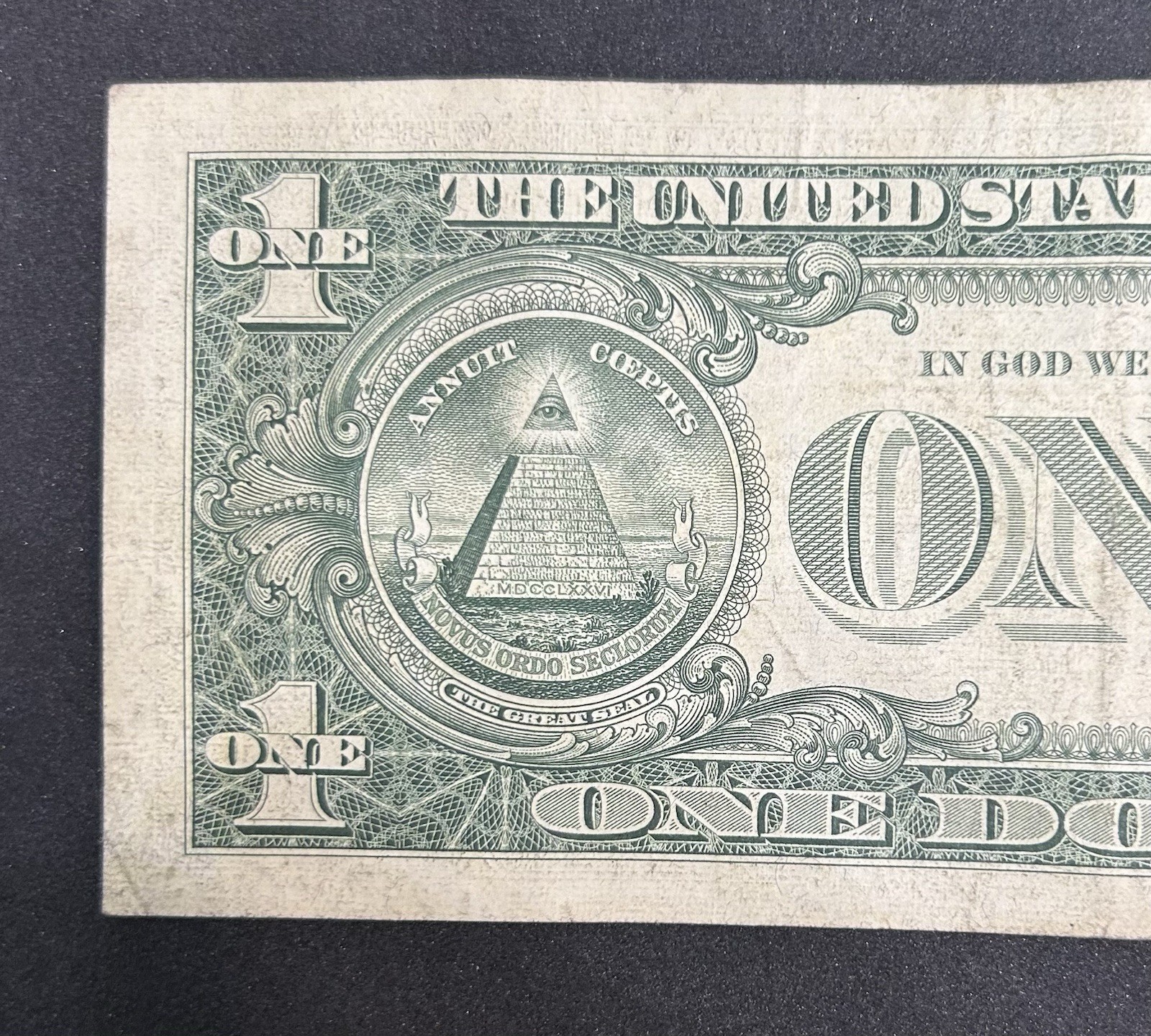 1963 B Joseph Barr Note - $1 One Dollar Bill - G37425365I