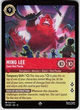 Ming Lee Giant Red Panda 129/204 Attack of the Vine Disney Lorcana