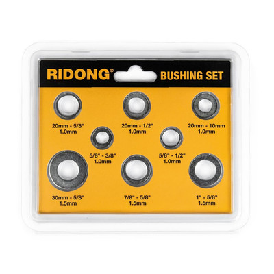 Saw Blade Bushing Set Saw Blade Adapter Ring, Reduction Ring Combo, 30Mm-5/8'', 