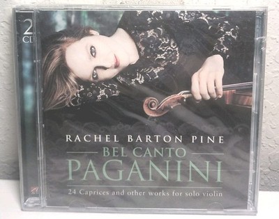 Rachel Barton Pine Bel Canto Paganini (CD, 2017) Brand New B75