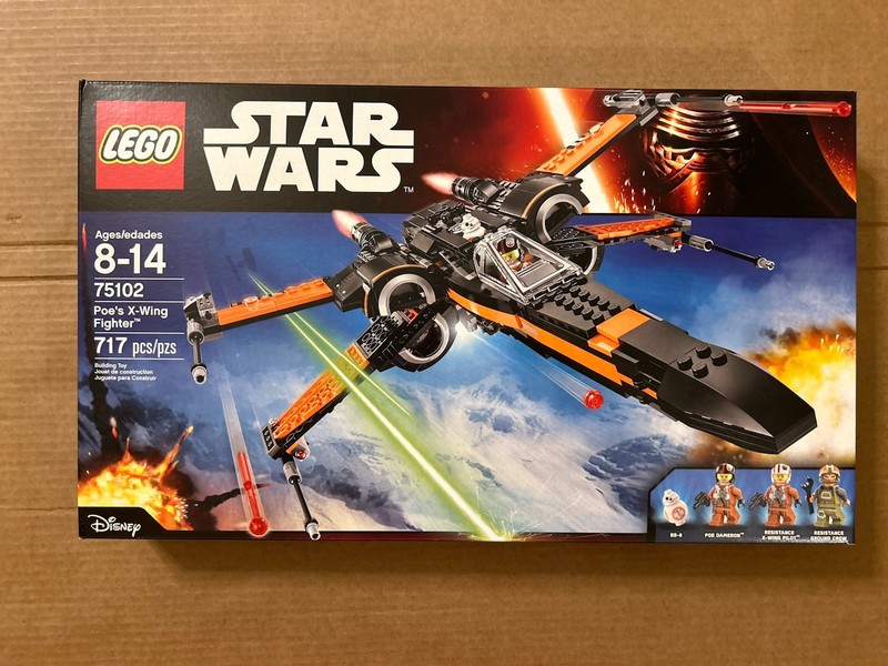 LEGO Star Wars: Poe's X-Wing Fighter (75102)- Brand New In Factory Sealed Box