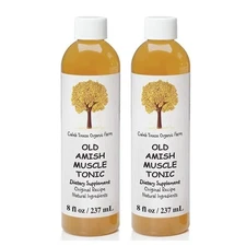 Organic Farms Old Amish Muscle Tonic 8 oz (2 Pack)