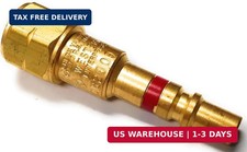 Western Enterprises QDB200 Male Fuel Gas Torch-to-Hose Quick-Connect Component