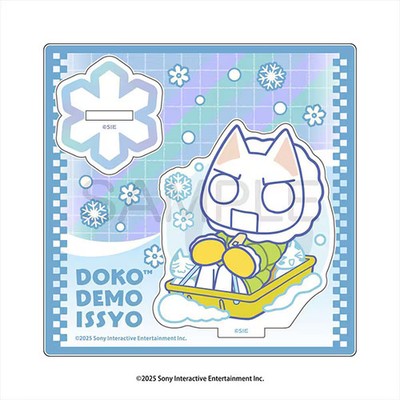 Doko Demo Issho Snowy Together Toro Acrylic Stand Anime Figure Japan