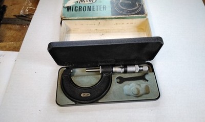 VERPACKTE MOORE AND WRIGHT N0966B 1'' - 2'' MIKROMETER