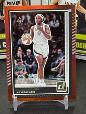 2025 Panini Donruss WNBA - Jackie Young #60 Red /299 Aces