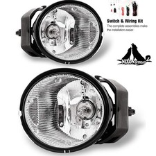 Fog Lights For 01-04 Nissan Frontier02-04 Xterramaxima Clear Lamps Wiring Kit