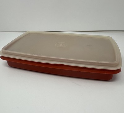 Vintage Tupperware Deli Keeper Stackable Paprika  Container w/lid 816-17 EUC