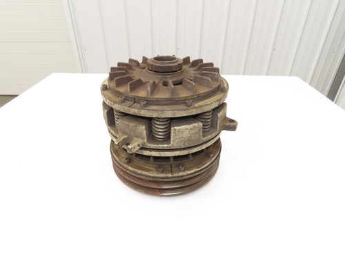 Pneumatic Friction Clutch Brake 1-1/8" Bore 1/4"NPT Double V Size B Pulley