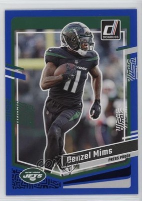 2023 Panini Donruss Press Proof Blue Denzel Mims #232 1n6u