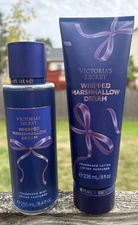 Victoria's Secret  Whipped Marshmallow Dream Fragrance Mist $ Lotion Set