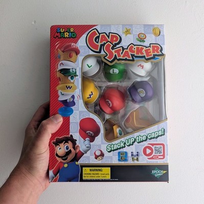 Super Mario Cap Stacker Spiel Neu und Sealed