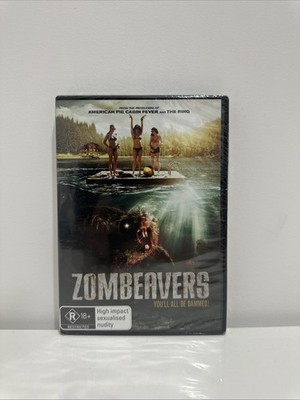 Zombeavers (DVD, 2014) Chad Anderson, Lexi Atkins Region 4 Brand  New Tracking