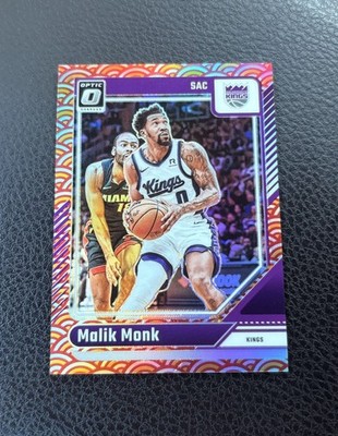 MALIK MONK 2024-25 DONRUSS OPTIC BASKETBALL PHOTON PRIZM SP KINGS