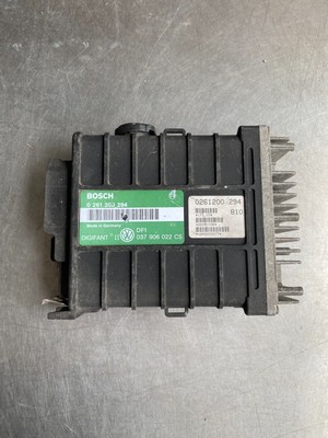 VW Jetta golf ecu computer brain 88 - 92 yr  037906022FH  0261200294  #52