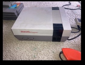 Tested Nintendo NES Console Bundle Super Mario Bros Duck Hunt, Zapper Gun & More