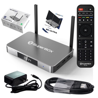 SuperBox S6 Ultra - Steaming Digital Media Device TV Box - Same day shipping!