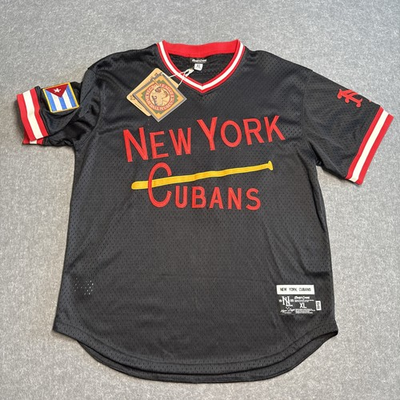 #ad Rings amp; Crwns 1948 NEW YORK CUBANS Negro League Baseball NLB Jersey XL Lids NEW $44.88