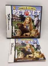 Paws & Claws: Pet Vet For Nintendo DS DSi 3DS 2DS GAME