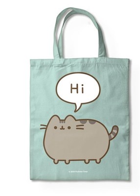 Pusheen Hi/Bye Tragetasche Katze Cat Merch Bag Mode Fashion Accessoire Outfit 