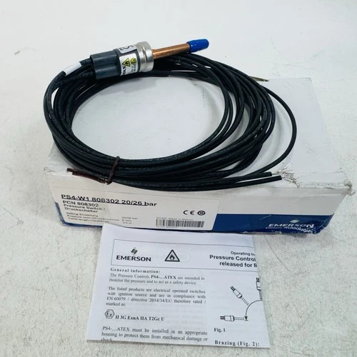 EMERSON ALCO CONTROLS PS4-W1 808302 20/26  Bar Pressure Switch