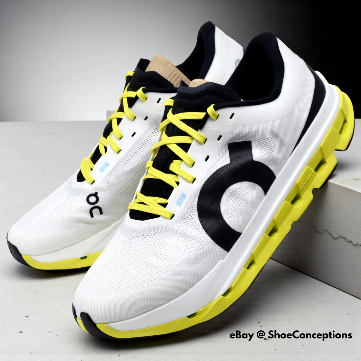 ON Cloudflow 5 White Lime for sale | eBay