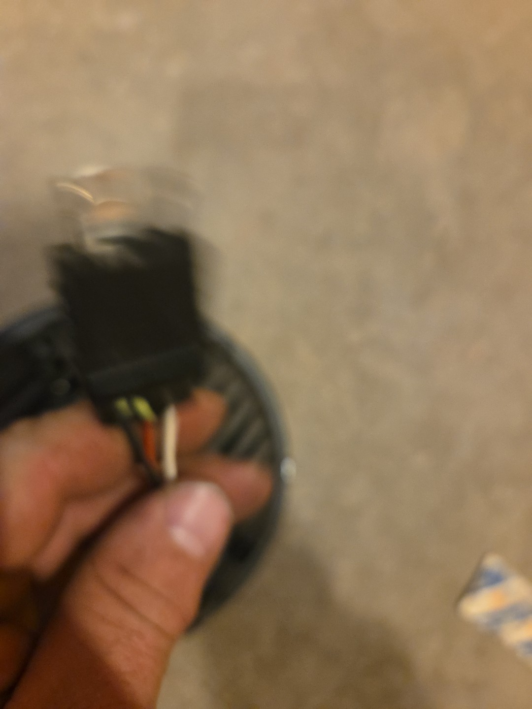 Pair 7" LED Headlight Bulb High Power Chrome Dual Function United Pacific 31391