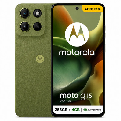 Motorola Moto G15 256GB/4GB Model XT2521-2 GSM Unlocked 6.72'' Display (OPEN BOX)