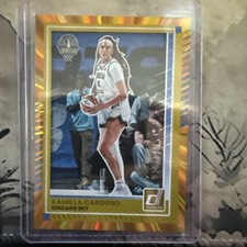 2025 Panini Donruss WNBA Kamilla Cardoso Orange Laser /199 Chicago Sky #32