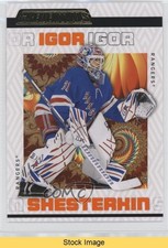 2023-24 Upper Deck Credentials Mandelbrot Fractal Igor Shesterkin #62 READ 0u20