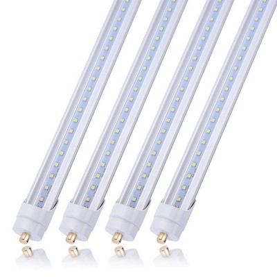 JOMITOP 8ft Led Tube Light,T8 LED Light Bulb 8 Foot, 45W (100W Equivalent),Singl