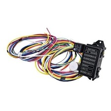 12 Circuit Universal Wire Harness XL Wires Compatible with Street Rods,