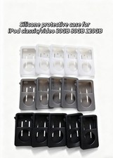 Silicone Rubber Skin Soft Case Cover For iPod Classic Video 80/160GB Thin /Thick
