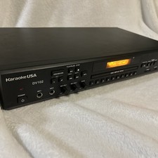 KARAOKE USA DV102 DVD/MP3/CD/SD Player  Recorder System Tested Works No Remote