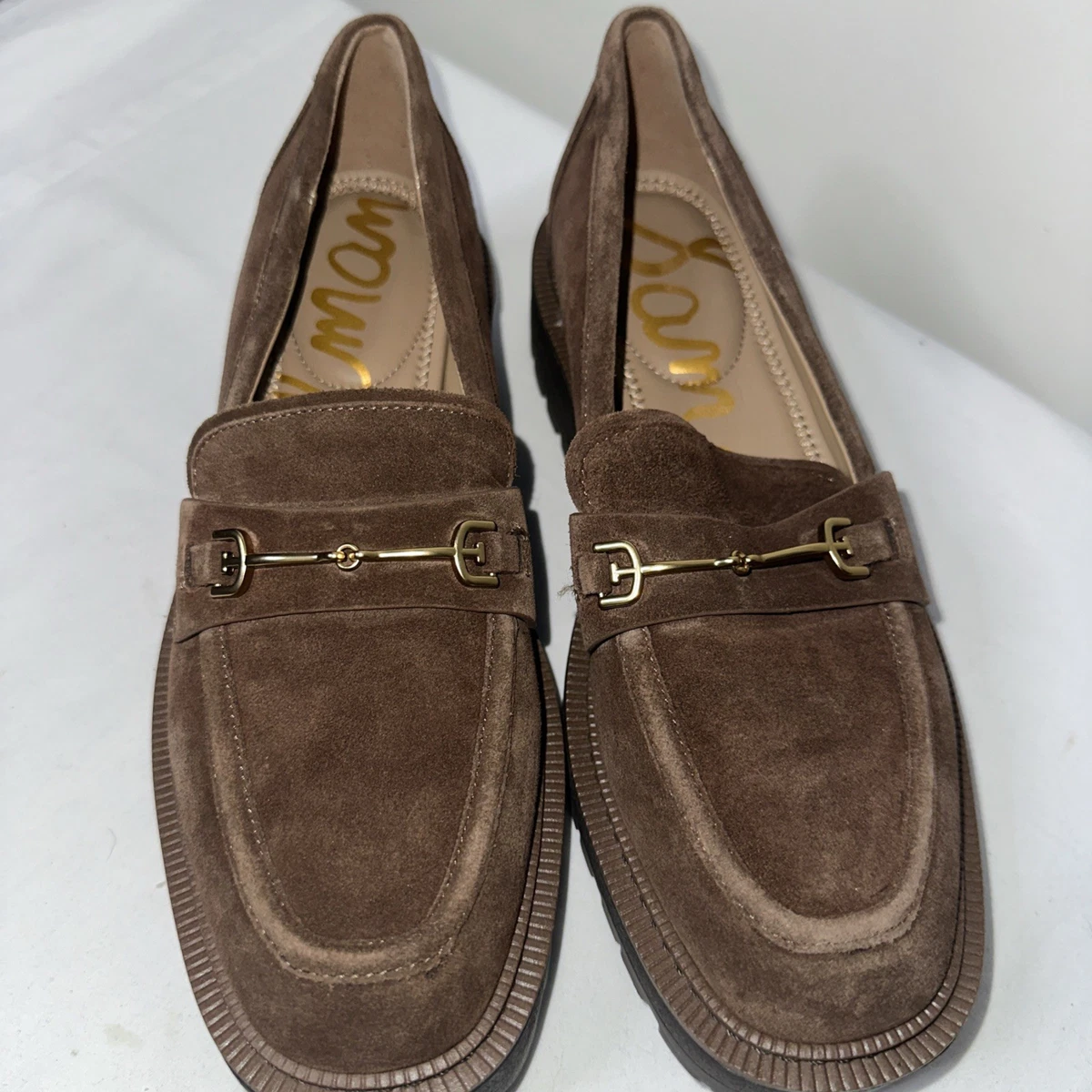Sam Edelman Suede Brown Men’s Loafers Size 9M Sam Edelman Loraine Bit Loafer – Bliss main image 3