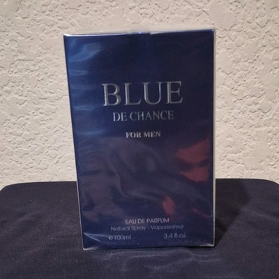 Blue De Chance Eau de Parfum Spray for Men 3.4 fl oz 100ml Regular Size