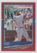 2020 Panini Donruss Holo Red Justin Turner #109 2d7