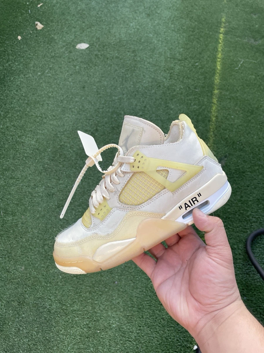 Preços baixos em Jordan 4 SP x Off-White Mid Sail W | eBay