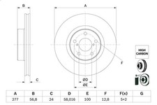 Disque de frein Subaru LEGACY