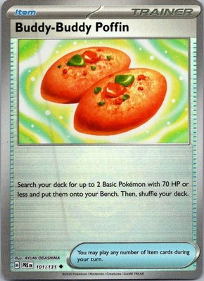 Buddy-Buddy Poffin (Poke Ball Pattern) Holo Uncommon SV: Prismatic Evolutions 10