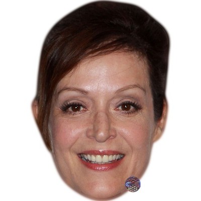 Marlene Forte Celebrity Mask, Flat Card Face, Fancy Dress Mask