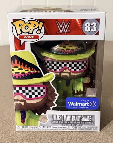 Funko Pop! WWE Macho Man Randy Savage #83 Walmart Exclusive- VAULTED