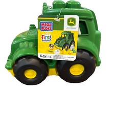 MEGA Bloks John Deere Lil Tractor building set with 5 big building blocks