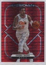 2020-21 Panini Obsidian Electric Etch Lucky Envelopes 7/8 Chuma Okeke #65 7n6