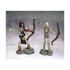 Reaper Dark Heaven Metal 28mm Skeleton Archers Pack New